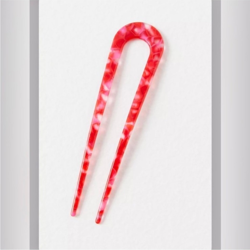 Free People Red Hair Pin